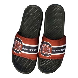 Gamecocks Slide Sandals - Black and Red